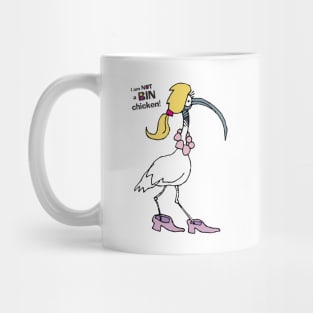 I am not a bin chicken Mug